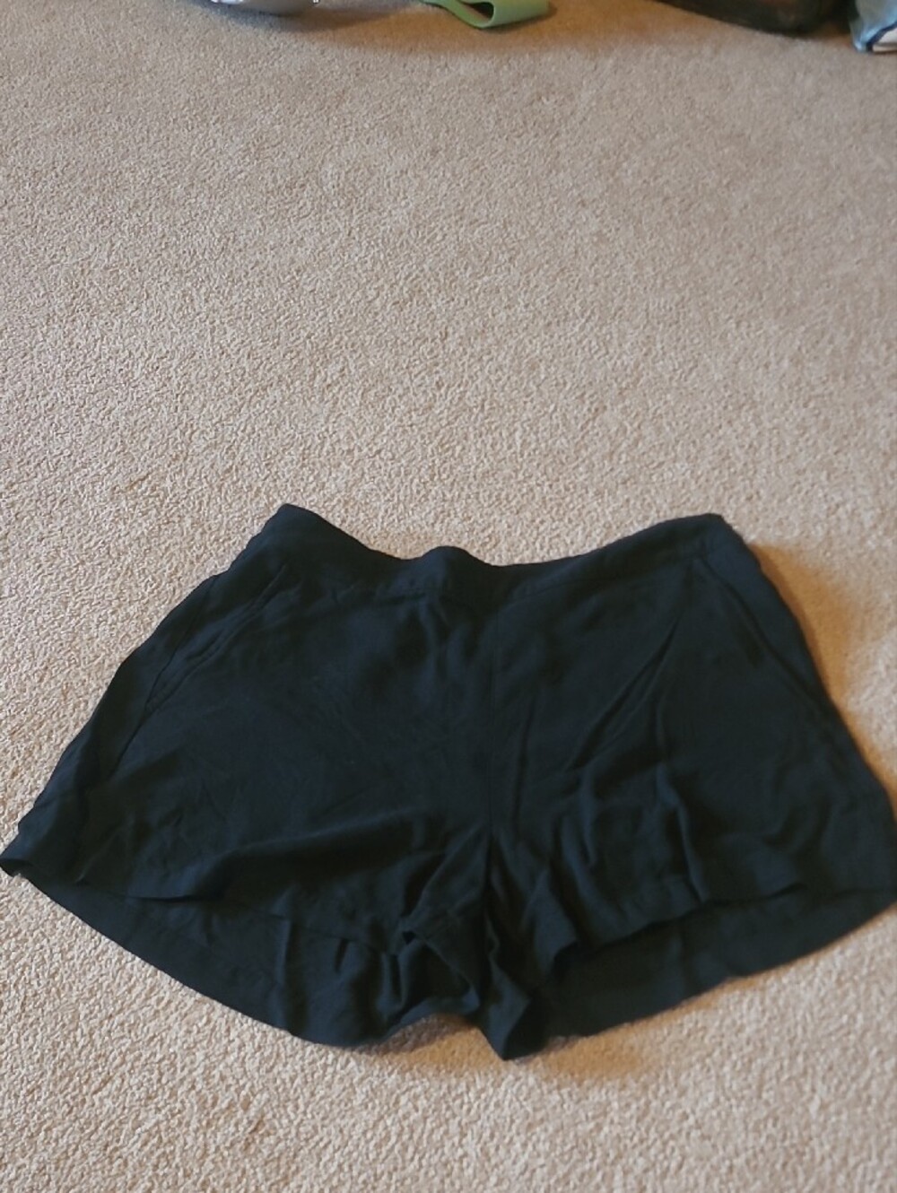 Old Navy Black High-Rise Playa Skirt/Shorts